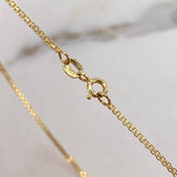 Cadena China  3.1gr / 60cm / 1.5mm Oro Amarillo +0$