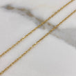 Cadena Lumachino 3x1 2.9gr / 50cm / 1.15mm Oro Amarillo +3$