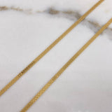 Cadena China  3.6gr / 55cm / 2.8mm Oro Amarillo +0 &