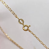 Cadena Escalera 3.95gr / 60cm / 1.65mm Oro Amarillo +3$