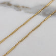 Cadena Morse 5.6gr / 45cm / 1.2mm Oro Amarillo +3$