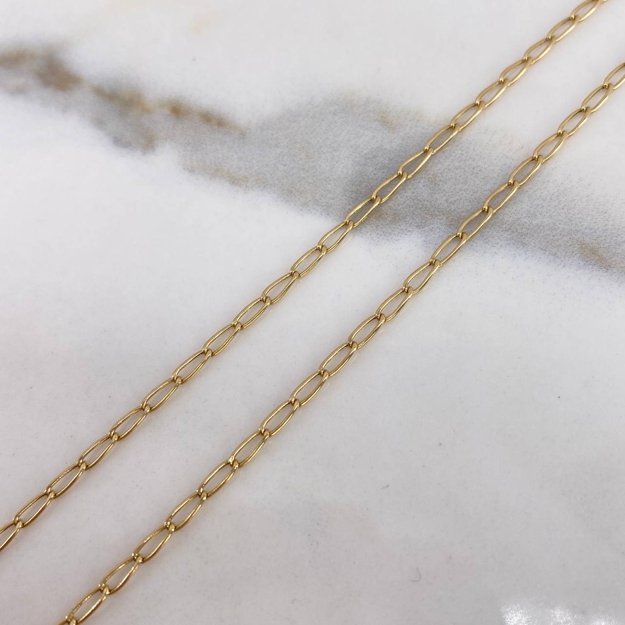 Cadena Espiga  1.75gr / 45cm / 1.8mm Oro Amarillo +3$