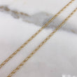 Cadena Espiga  1.75gr / 45cm / 1.8mm Oro Amarillo +3$