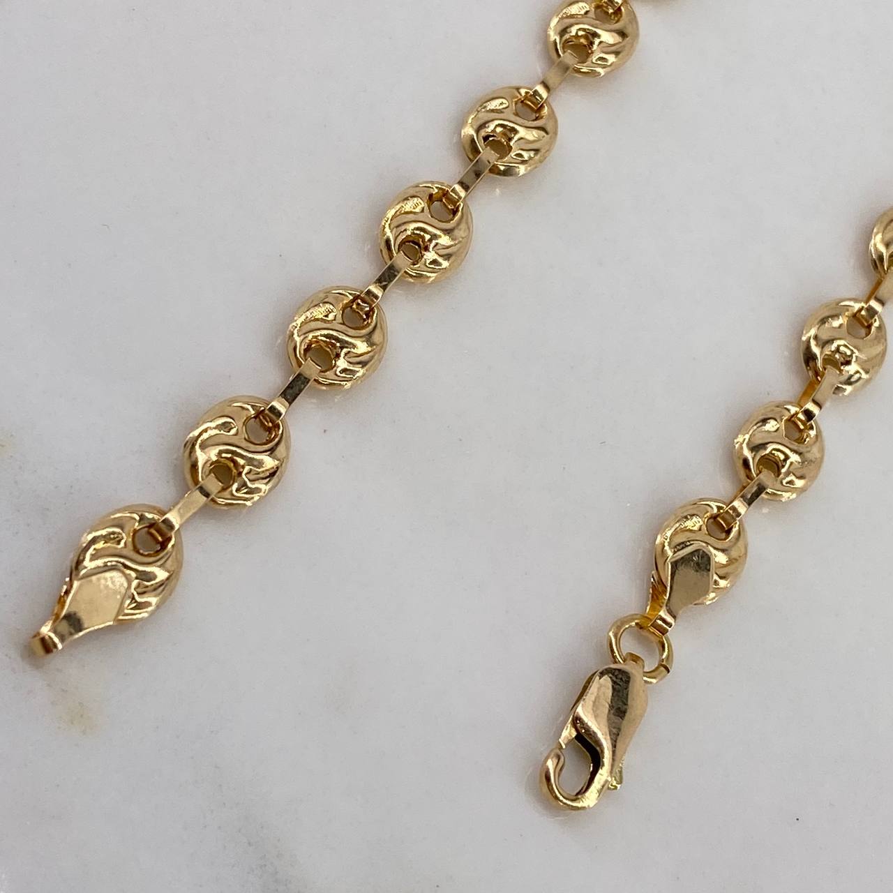 Pulso GC 5.4gr / 21cm / 6.4mm Diamantada Oro Amarillo$