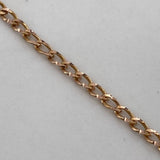 Pulso Bebé Espiga 1.85gr / 15cm / Placa Rectangulo  Oro Rosa$