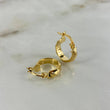 Candongas Nia 1.4gr / 1.2cm / Diamantadas Oro Amarillo