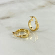 Candongas Diani 1.3gr / 1.2cm / Lisas Oro Amarillo