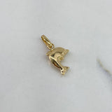 Dije Delfín 0,45gr / 1,5cm / Liso Oro Amarillo$