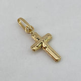 Dije Cruz 0,3gr / 2cm / Liso Oro Amarillo$