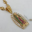 Dije Virgen de Guadalupe 12.1gr / 5cm / Circones Blancos Verdes Fucsia Oro Amarillo$