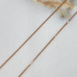Cadena Veneciana  2gr / 45cm / 0.7mm Oro Rosa +3$