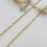 Cadena Roll On  2.3gr / 40cm / 2.35mm Oro Amarillo +3$
