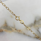 Cadena Roll On  2.3gr / 40cm / 2.35mm Oro Amarillo +3$