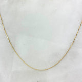 Cadena Veneciana 1.25gr / 45cm / 0.7mm Oro Amarillo +3