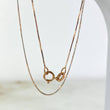 Cadena Veneciana 0.85gr / 40cm / 0.5mm Oro Rosa +3
