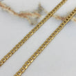 Cadena Cubana 6.05gr / 50cm / 3.2mm Oro Amarillo +0$