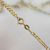 Cadena Cubana 6.05gr / 50cm / 3.2mm Oro Amarillo +0$