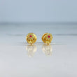 Topos Girasol  0.8gr / Circones Blancos Fucsia  Oro Amarillo$