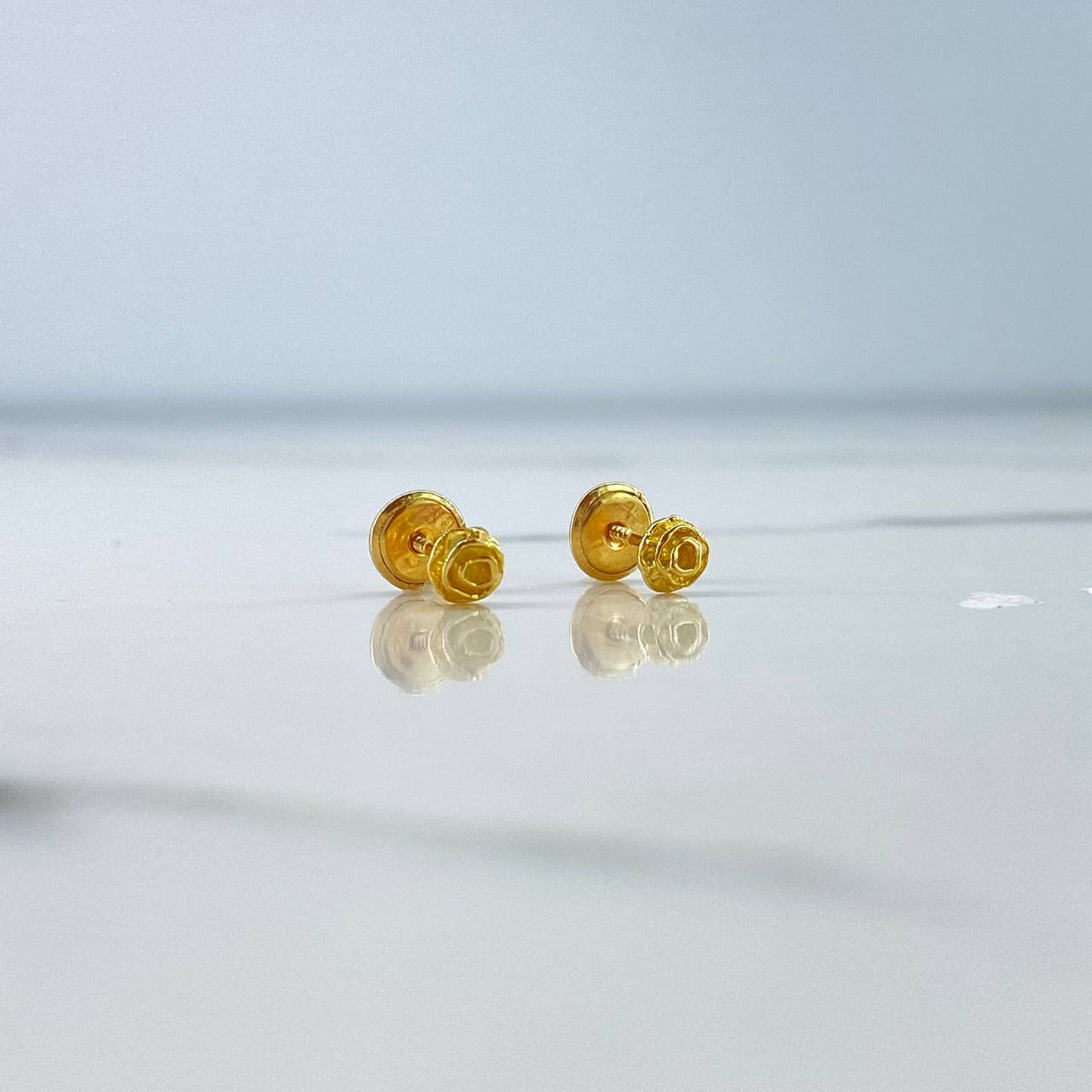 Topos Rosa  0.85gr / Liso  Oro Amarillo$