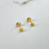 Topos Rosa  0.85gr / Liso  Oro Amarillo$