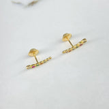Topos Arco  0.95gr / Circones de Colores  Oro Amarillo$