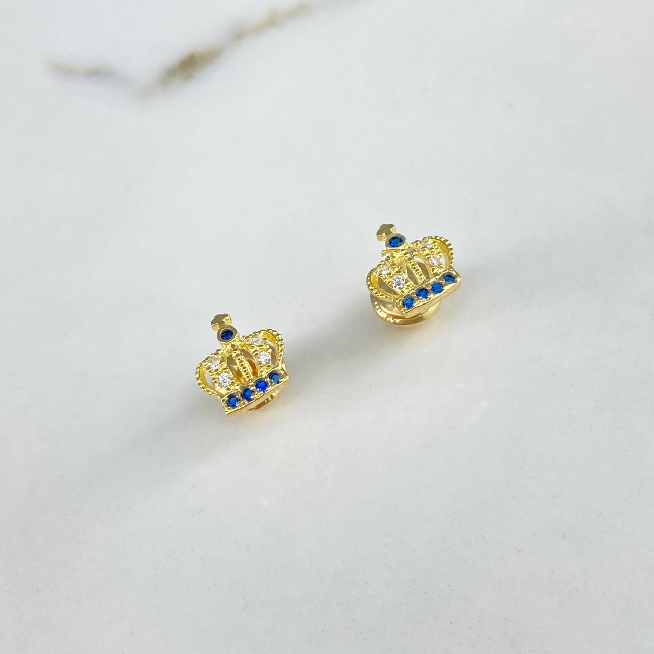 Topos Corona Rey  1gr / Circones Azules  Oro Amarillo$