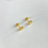 Topos Corona  1gr / Circones Blancos  Oro Amarillo$