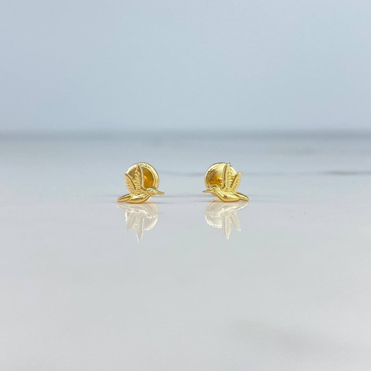 Topos Colibri  0.8gr / Liso  Oro Amarillo$
