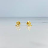 Topos Colibri  0.8gr / Liso  Oro Amarillo$