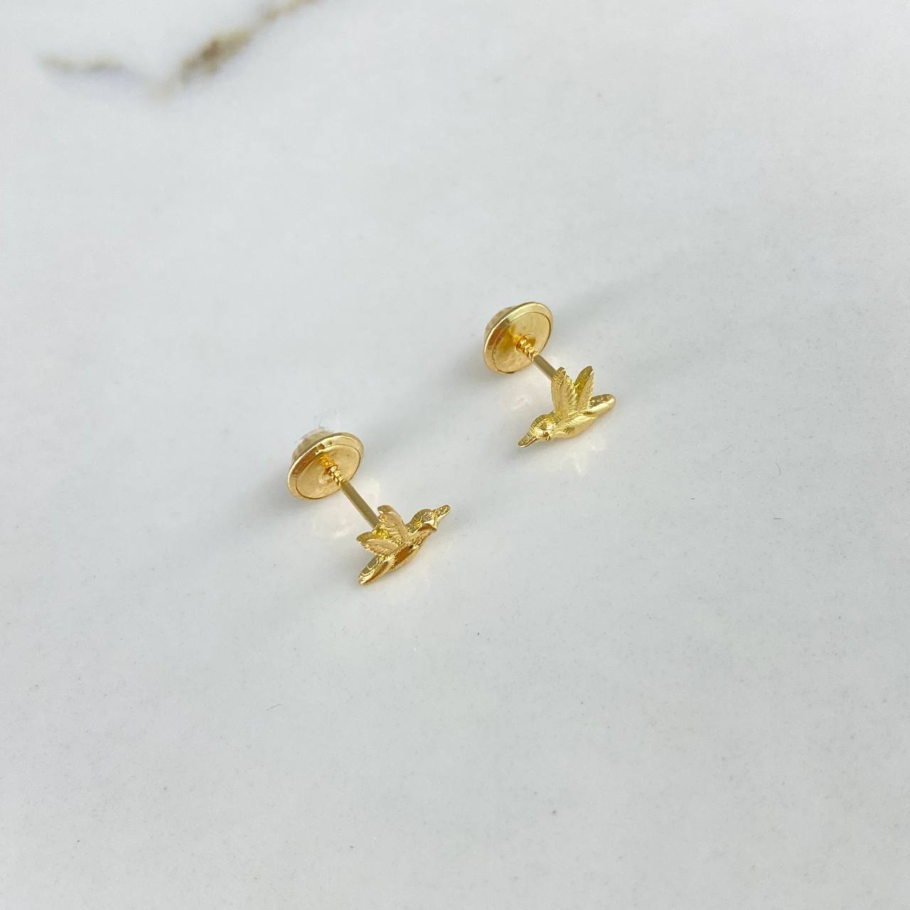 Topos Colibri  0.8gr / Liso  Oro Amarillo$