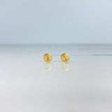 Topos Bola Lisa 0.4gr / 2mm Oro Amarillo$