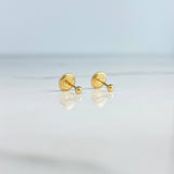 Topos Bola Lisa 0.4gr / 2mm Oro Amarillo$