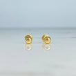 Topos Bola Lisa 0.55gr / 5mm Oro Amarillo$