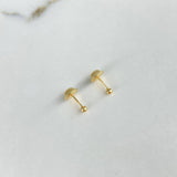Topos Bola Lisa 0.4gr / 2mm Oro Amarillo$