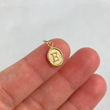 Dije Letra E 0.5gr / 1.8cm / Oro Amarillo ©