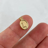 Dije Letra L 0.55gr / 1.8cm / Oro Amarillo ©