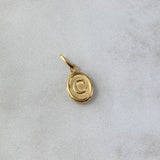 Dije Letra C 0.55gr / 1.8cm / Oro Amarillo ©