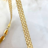 Cadena China 17.7gr / 60cm / 6.4mm Oro Amarillo +1©