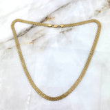 Cadena China 17.7gr / 60cm / 6.4mm Oro Amarillo +1©