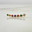 Piercing Earcuff Estela 0.85gr / 2.2cm / Circones Colores Oro Amarillo (Joya)