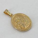 Dije Virgen del Carmen  1.85gr / 3.5cm / Relieve  Oro Amarillo $