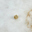 Herraje Cubo 1.1gr / 0.55cm / 5.5mm Circones Negros Blancos Oro Amarillo ©