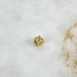 Herraje Cubo 1.1gr / 0.55cm / 5.5mm Circones Negros Blancos Oro Amarillo ©
