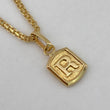Dije Marco Letra R 0.35gr / 1.5cm / Liso  Oro Amarillo $