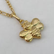 Dije Abeja  0.6gr / 2cm / Liso  Oro Amarillo $