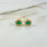 Topos Cojin Colchado 2.5gr / 80pts Esmeraldas 36pts Diamantes Oro Amarillo (Joya) ©