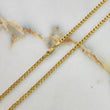 Cadena Cubana  6.9gr / 60cm / 4mm Oro Amarillo +0 &