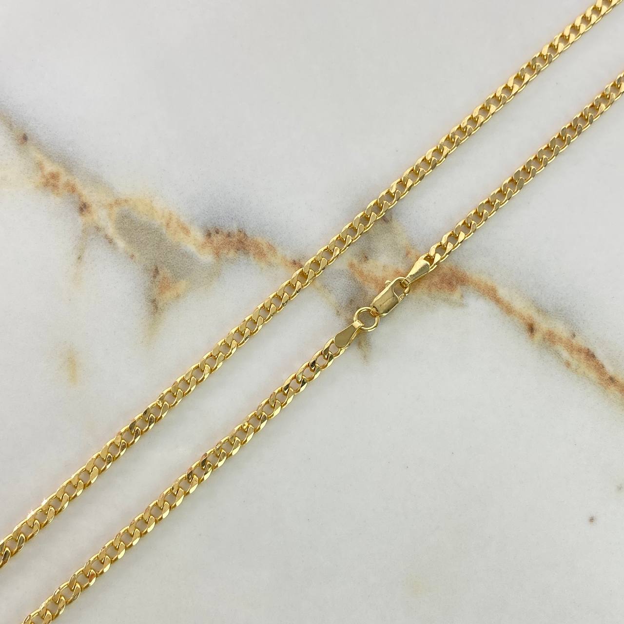 Cadena Cubana  7.05gr / 60cm / 2.75mm Oro Amarillo +0 &