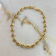 Tobillera GC 6.45gr / 26cm / 6.6mm Diamantado  Oro Amarillo &