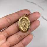 Dije Virgen de Guadalupe 3.5gr / 4.5cm / Liso Troquelado Oro Amarillo &